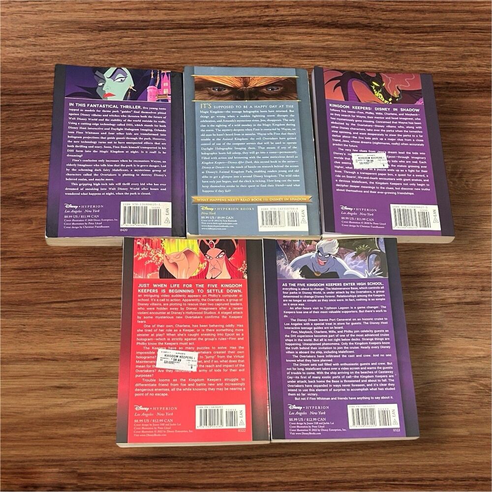 Kingdom Keepers by Ridley Pearson Trade Paperback Books 1-5 - Picture 2 of 2